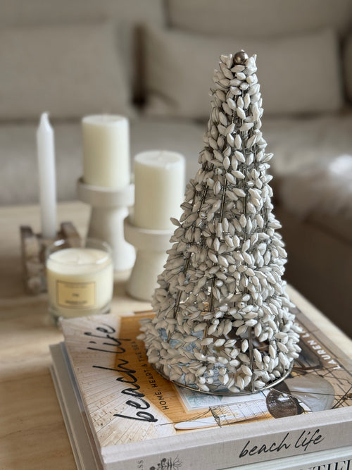 Beaded Christmas Tree Decor