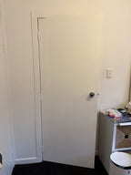 White Timber Door 1