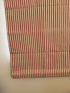 Red and White Striped Blinds
