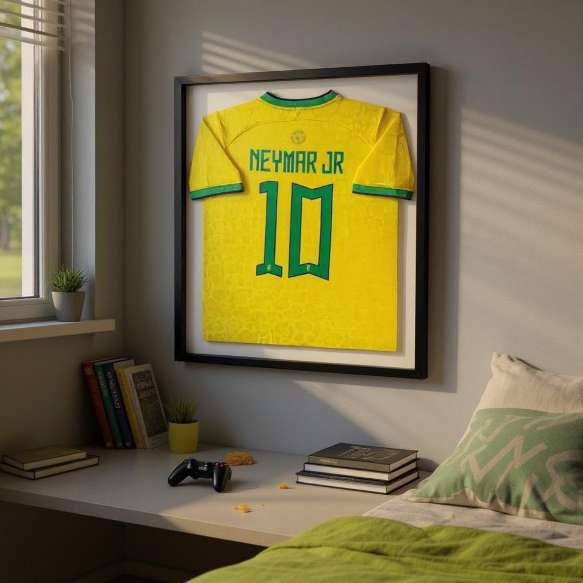 Neymar Football Print