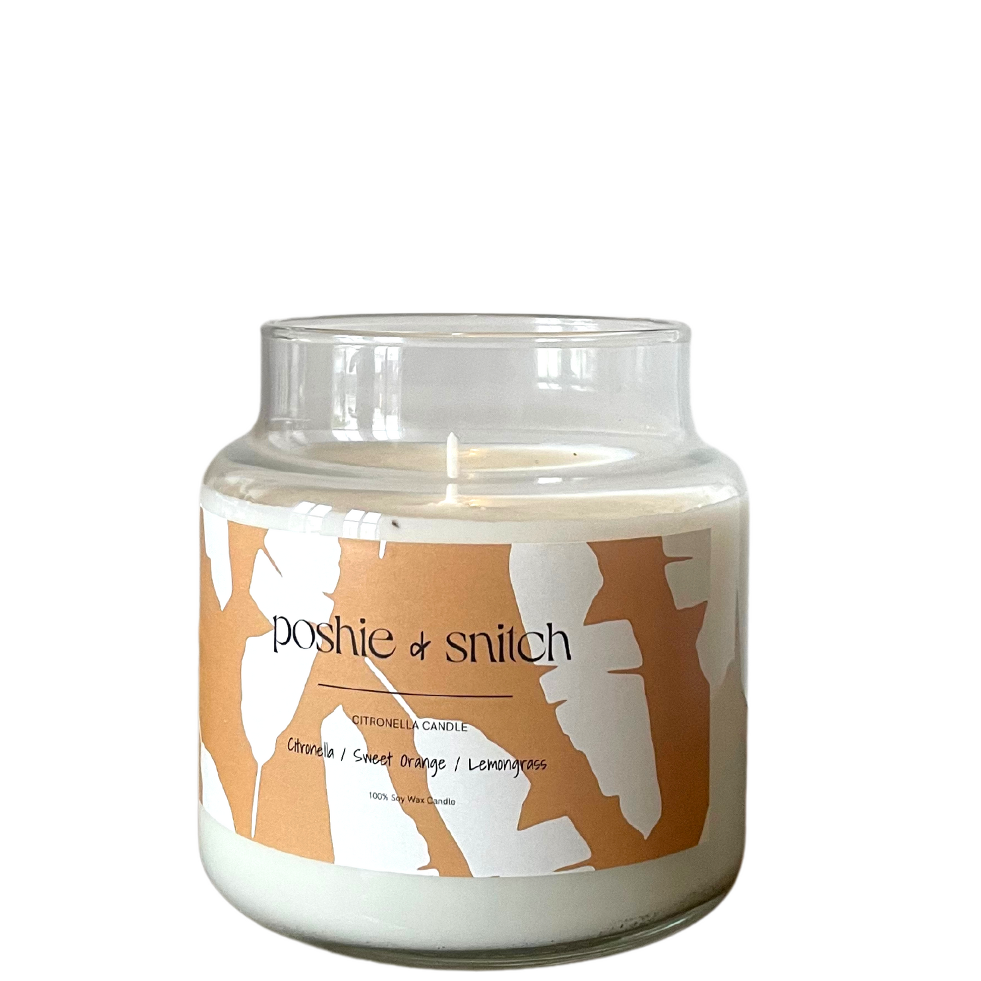 Citronella Candle - Citrusy
